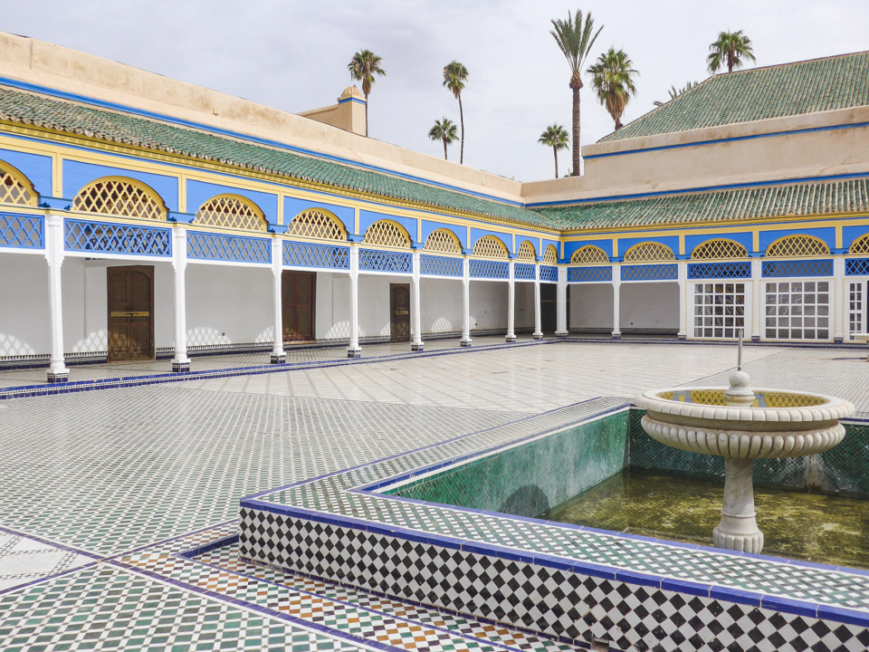 Bahia Palace - Marrakech Itinerary