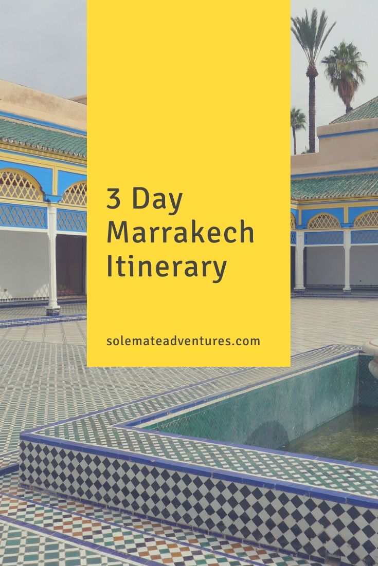 Our 3 day Marrakech itinerary is perfect for those wanting to experience the local culture, delicious cuisine and beautiful scenery!