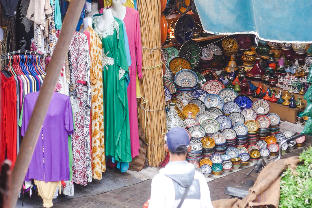 Shopping at the souk - Marrakech Itinerary