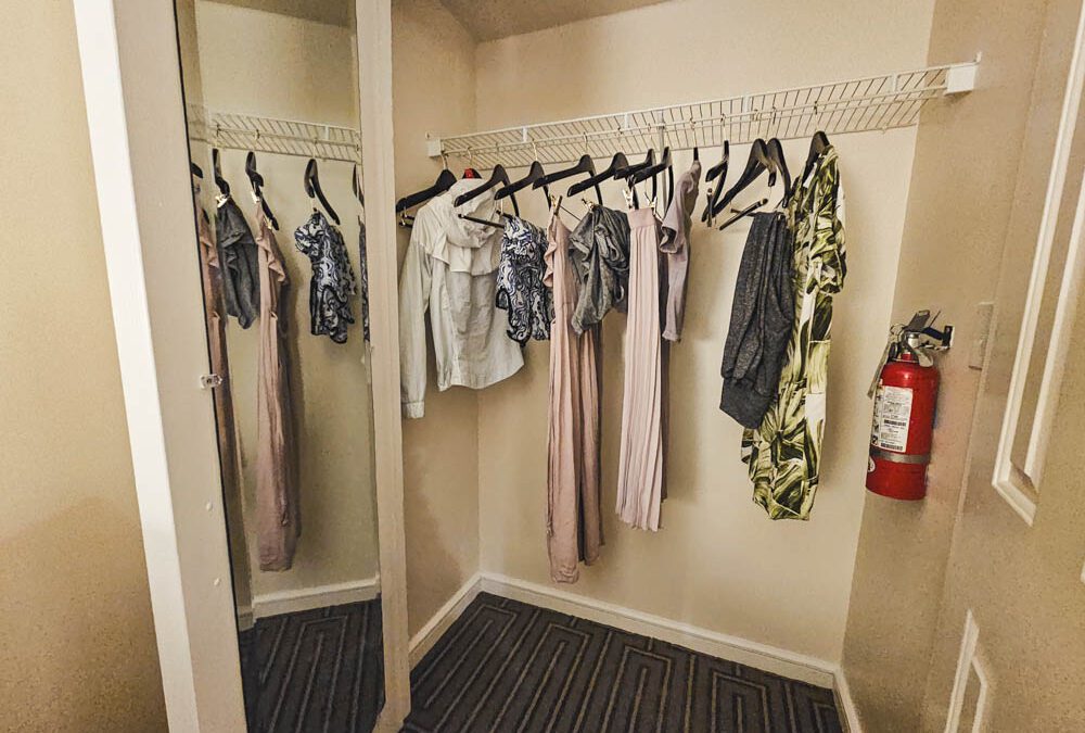 Closet in 2nd bedroom