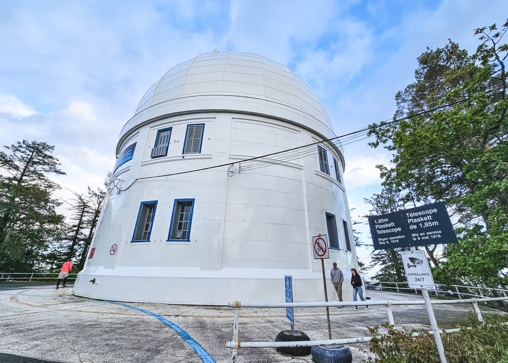 Plaskett Telescope inside Observatory