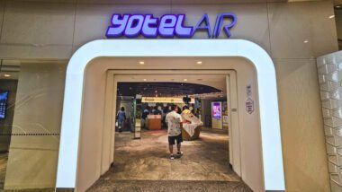 The YOTELAIR Singapore Changi Airport is conveniently located right within The Jewel, making it perfect for an overnight layover.