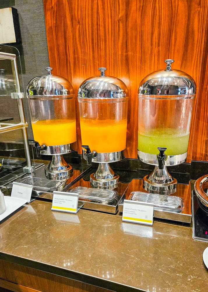 Breakfast Buffet Juices