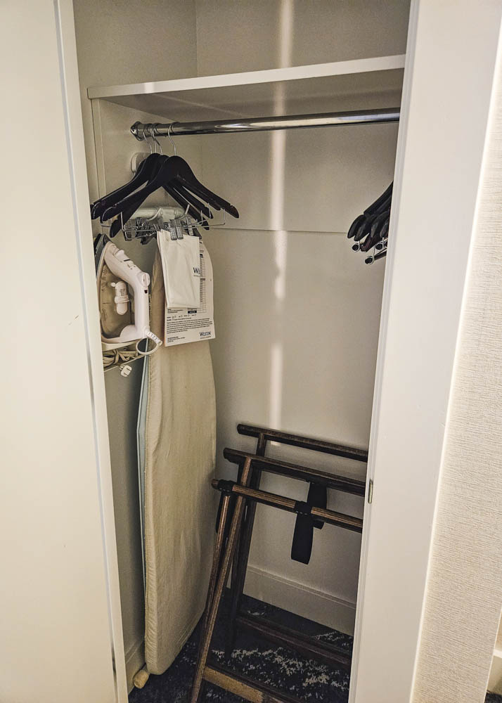 The Westin Bellevue Room Closet