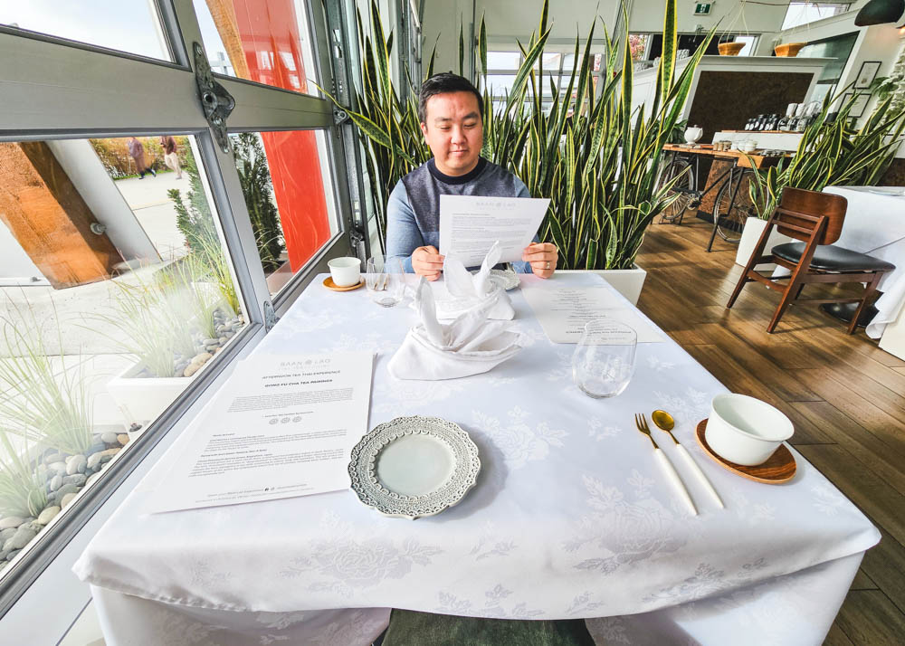 Baan Lao Table Setting