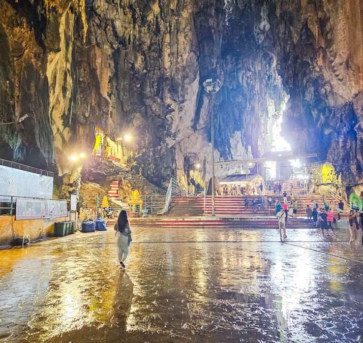 Inside Batu Caves