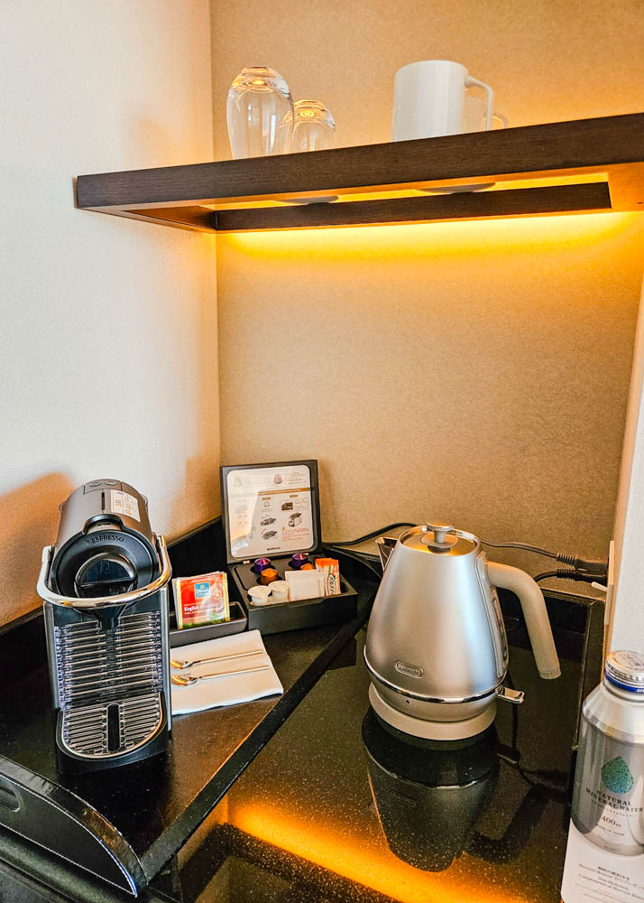 The Westin Tokyo Nespresso Machine