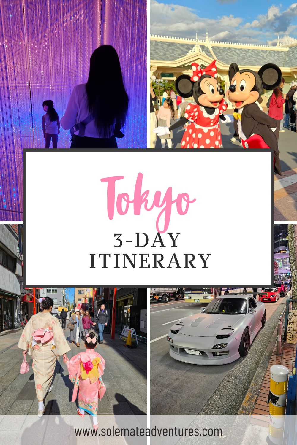 A fun, kid-friendly 3-day Tokyo itinerary that will take you through Ebisu, Shibuya, Asakusa, and Tokyo Bay!