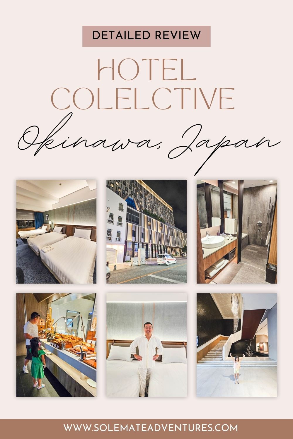 Hotel Collective in Naha, Japan is a new hotel on popular Kokusai Street with luxurious rooms, rooftop pool and an excellent breakfast buffet.