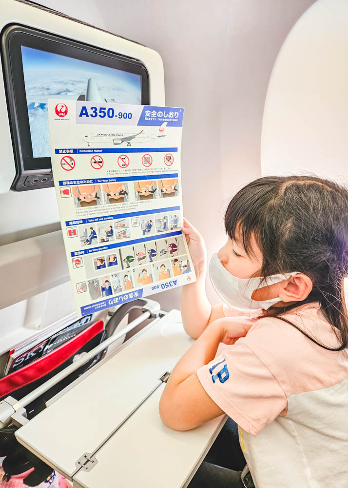 Japan Airlines A350-900 Tray Table