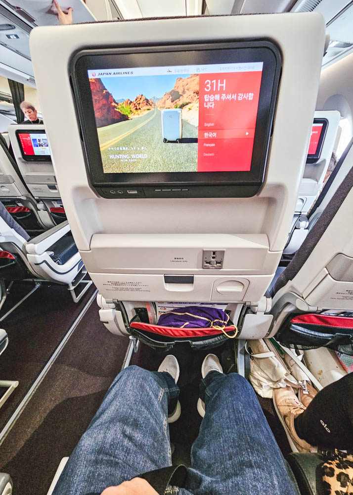 Japan Airlines Economy Seat A350-900