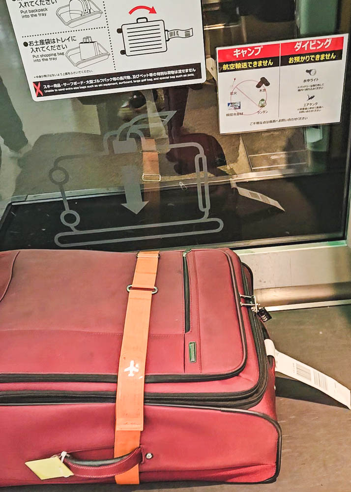 Japan Airlines Self-baggage drop