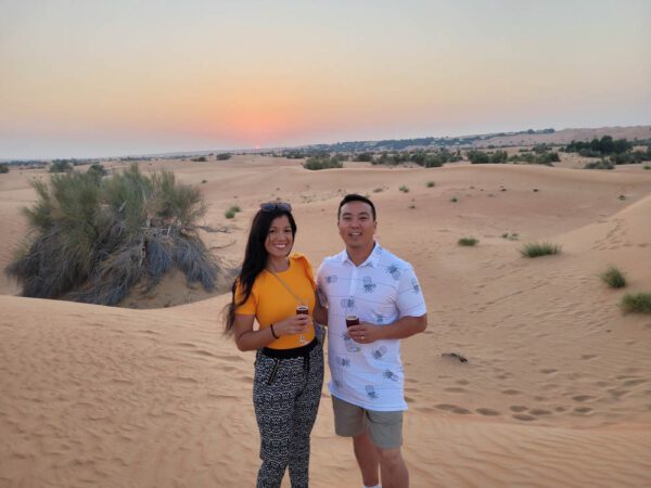 Ryan and Louise in Dubai