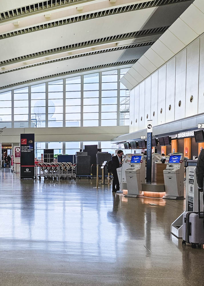 Naha Airport Japan Airlines Check In