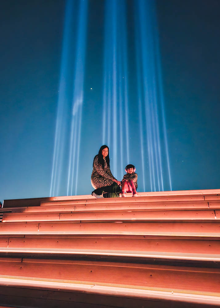 Shibuya Sky Light Show