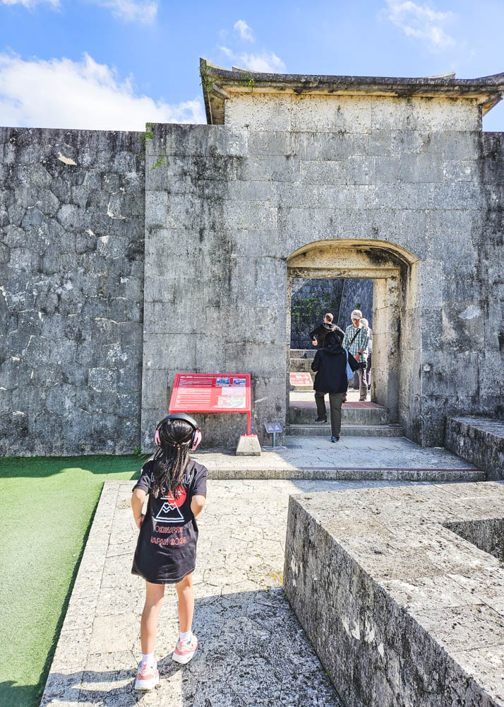 Shuri Castle with Kids