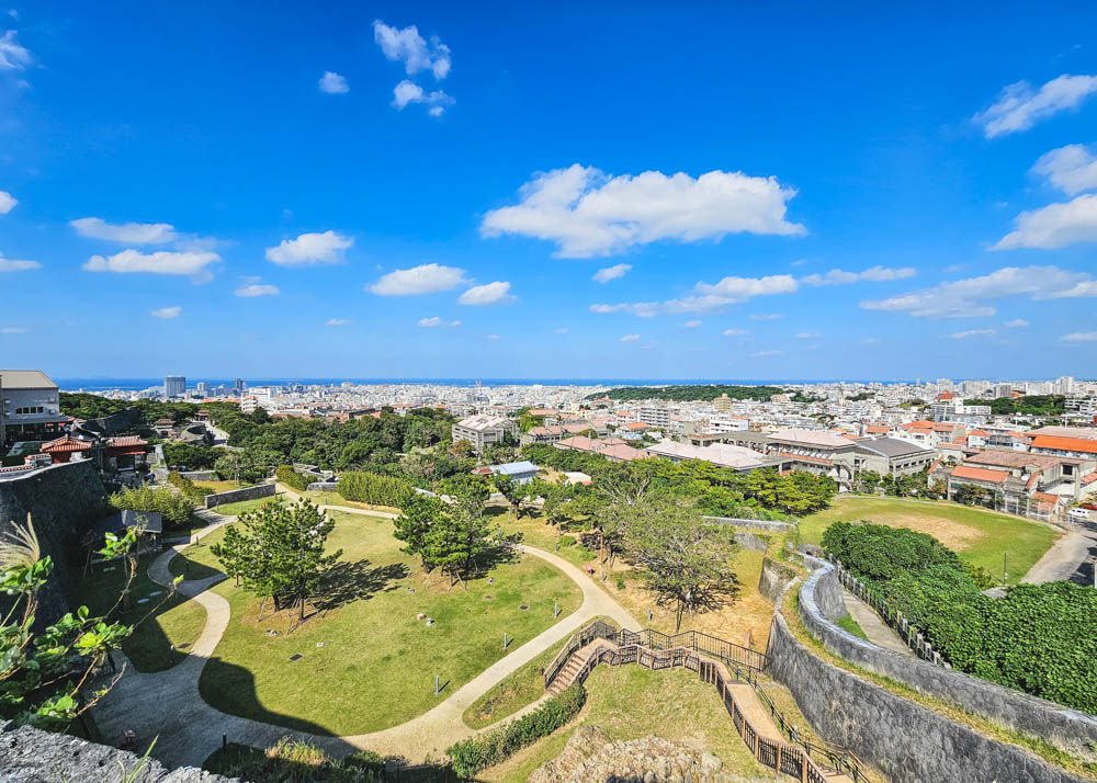 View from Shuri Castle Okinawa